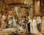 Rubens Pieter Paul Coronation of Maria de Medici - Hermitage